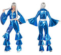 Disfraz Disco Dancing Dream Azul para Mujer talla S