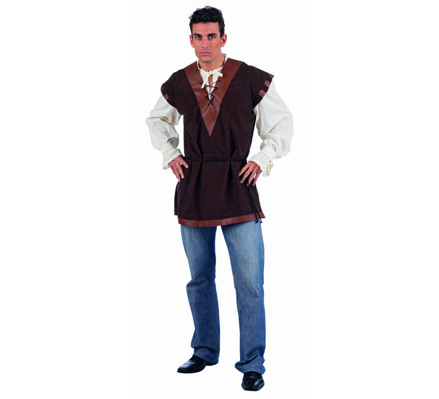 Translation missing: fr.Camisa con Chaleco Medieval Deluxe para hombre