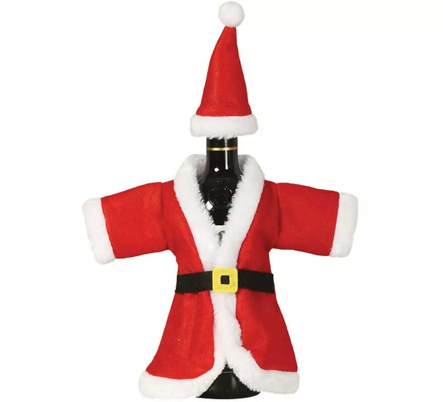 Translation missing: fr.Funda de Botella con forma de Papá Noel 40 cm