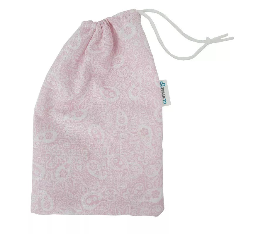 Translation missing: fr.Funda de tela para Mascarilla estampado Cachemir Rosa
