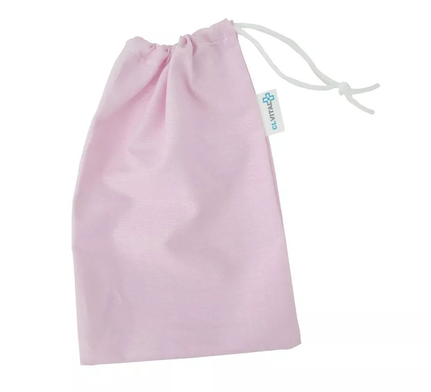 Translation missing: fr.Funda de tela para Mascarilla estampado Rosa