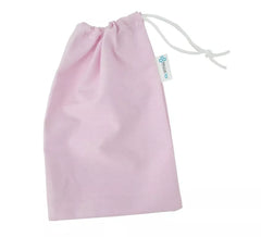 Housse en tissu imprimé rose pour masque de protection