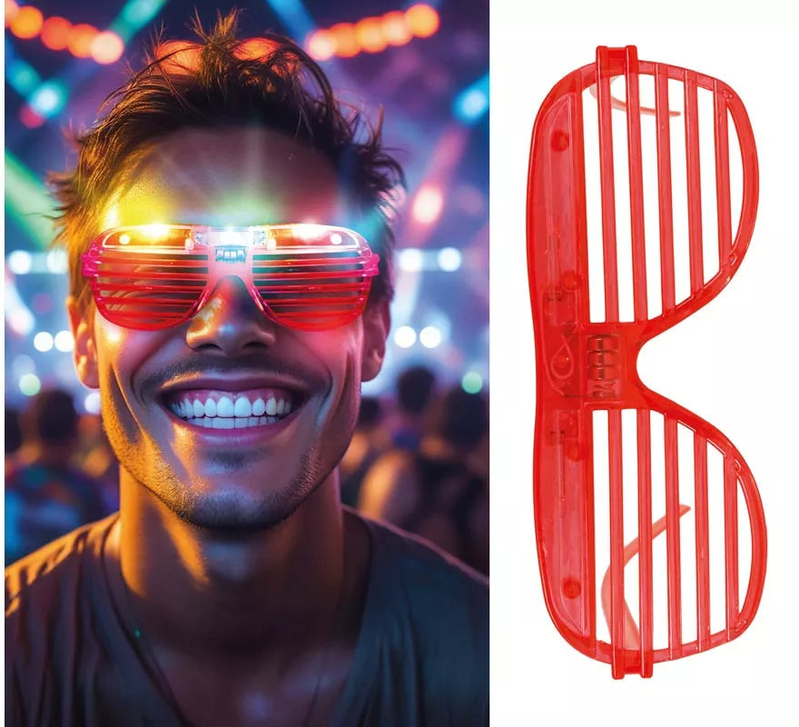 Translation missing: es.Gafas a rayas con Led