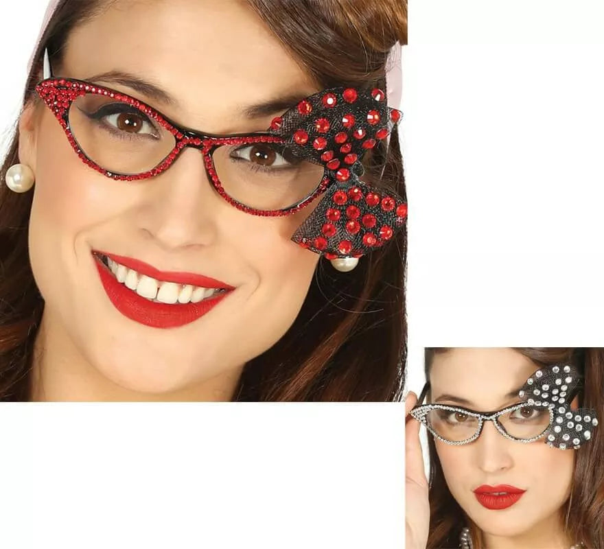 Translation missing: fr.Gafas Años 50 con Lazo en varios colores