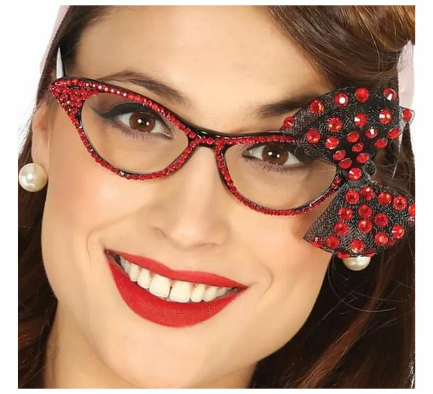 Translation missing: fr.Gafas Años 50 con Lazo en varios colores