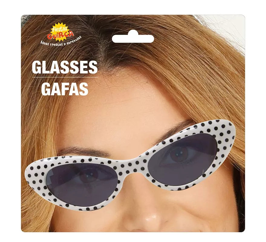 Translation missing: fr.Gafas Años 50 o 60 de lunares