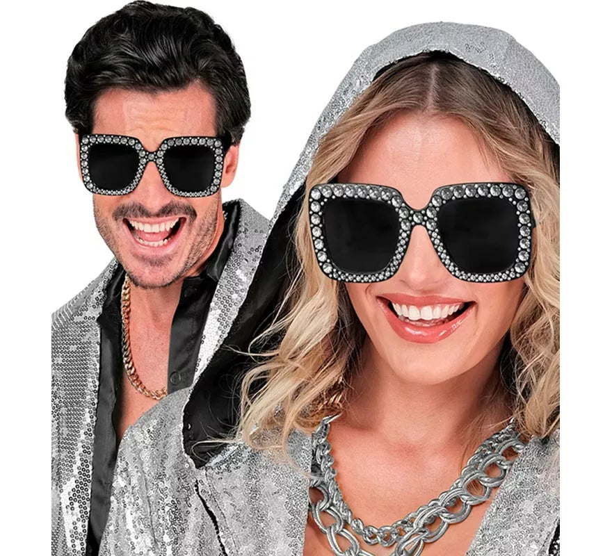 Translation missing: fr.Gafas Años 70 Strass en varios colores