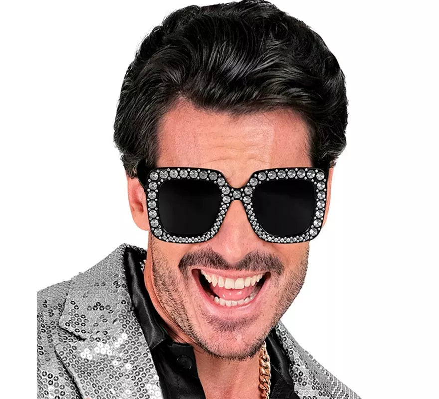 Translation missing: fr.Gafas Años 70 Strass en varios colores
