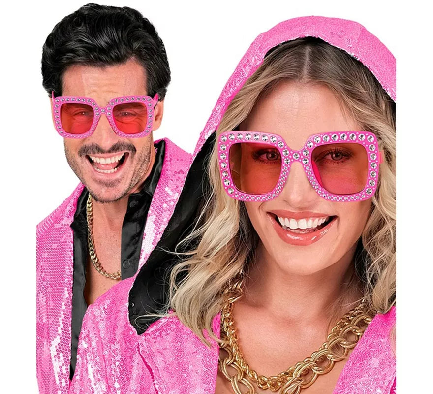 Translation missing: fr.Gafas Años 70 Strass en varios colores