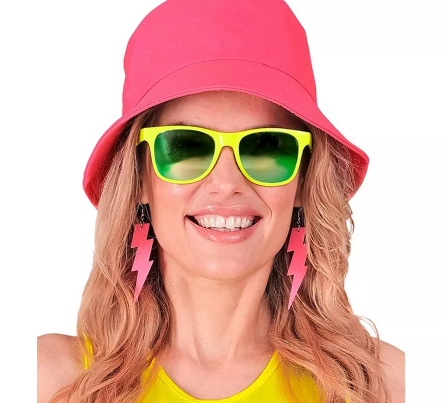 Translation missing: fr.Gafas Años 80 neón con Lentes en varios colores