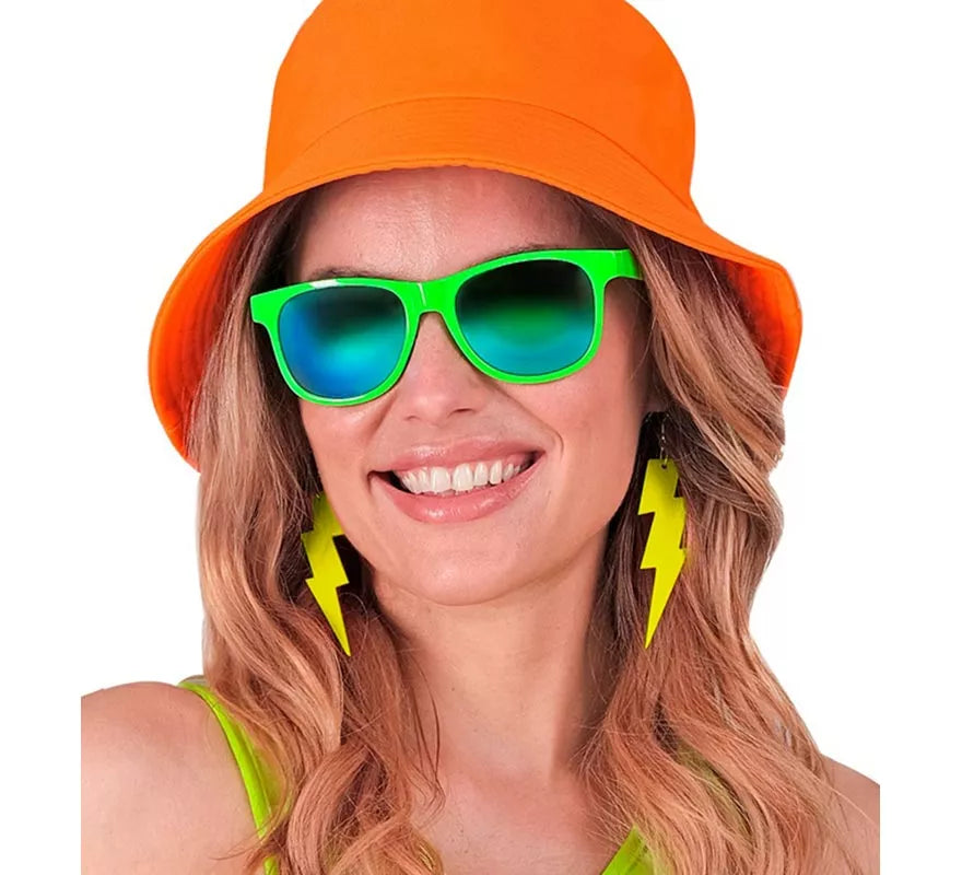 Translation missing: fr.Gafas Años 80 neón con Lentes en varios colores