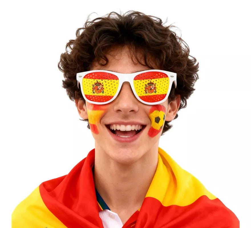 Translation missing: fr.Gafas blancas Bandera de España
