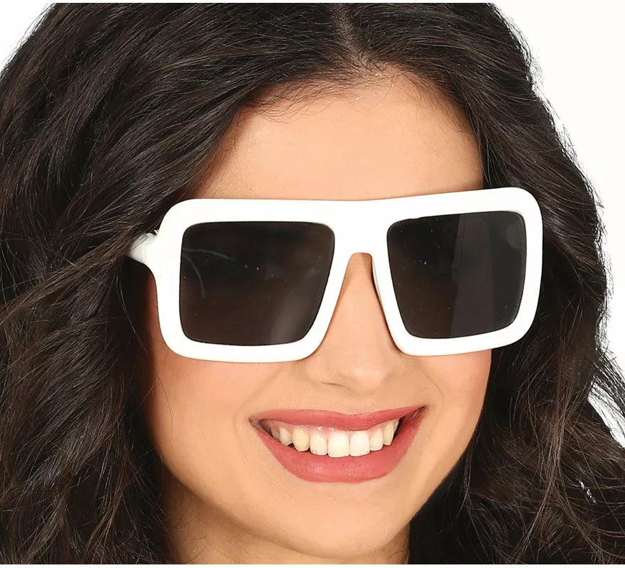 Translation missing: fr.Gafas Blancas Cuadradas