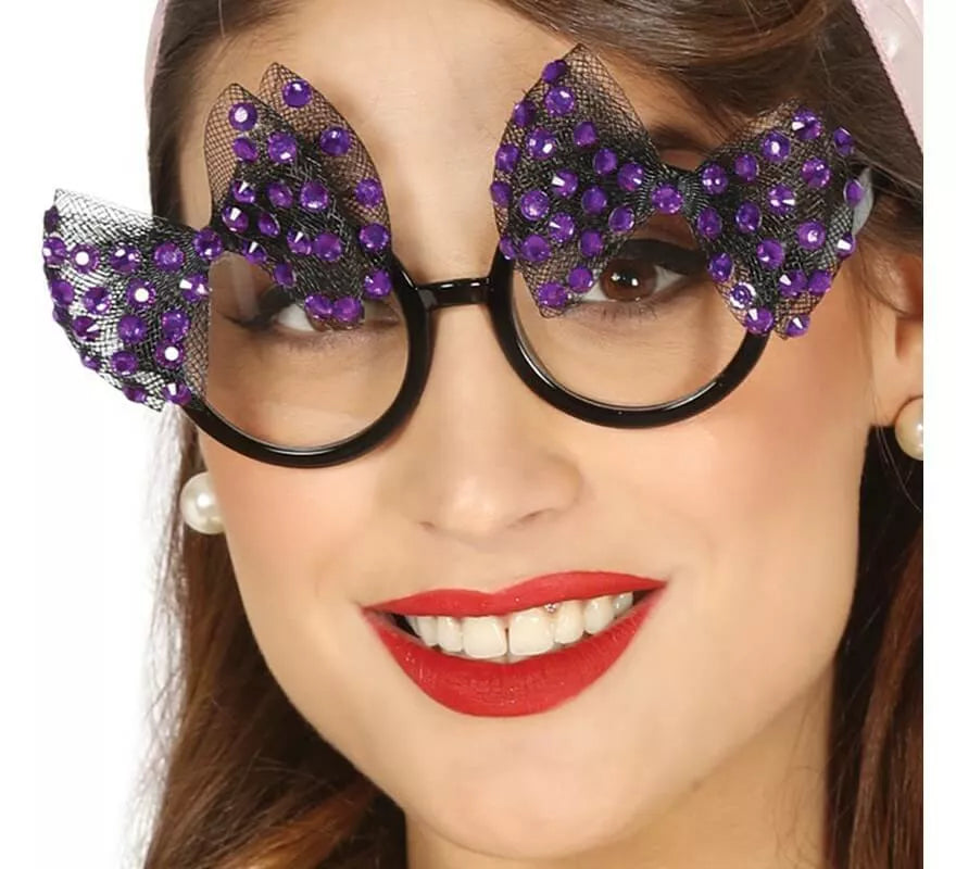Translation missing: fr.Gafas con 2 Lazos Lila
