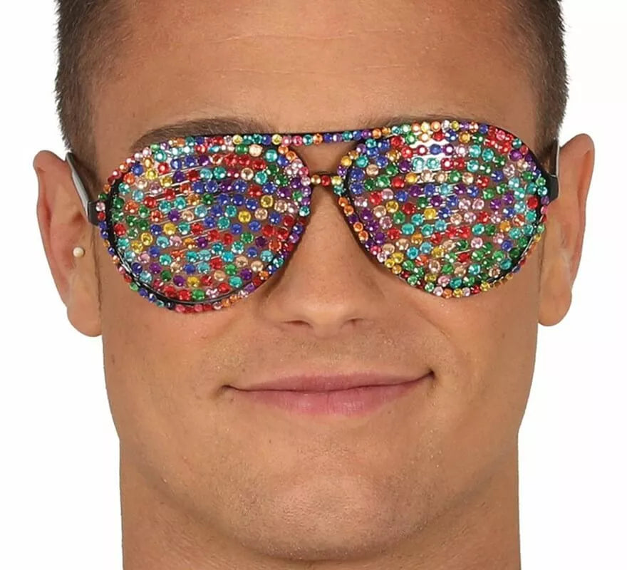 Translation missing: fr.Gafas con Brillantes Multicolor
