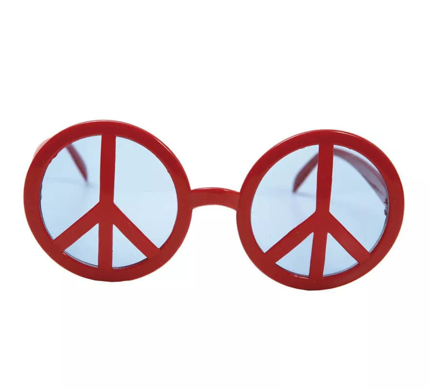 Translation missing: fr.Gafas con Símbolo de La Paz rojas