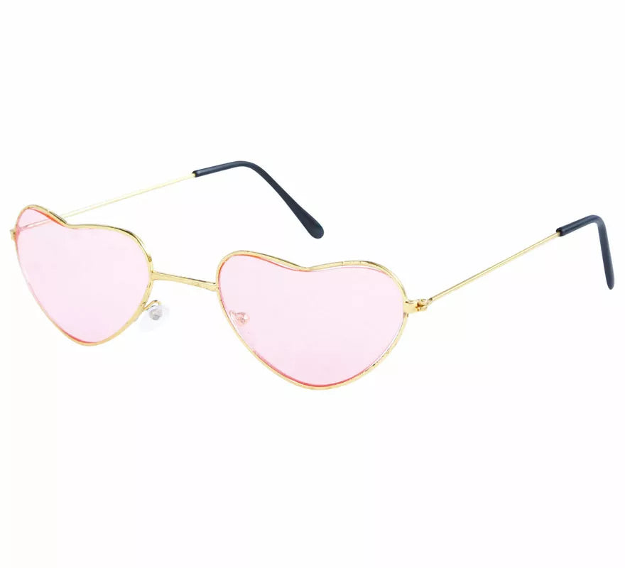 Gafas Corazón Rojo