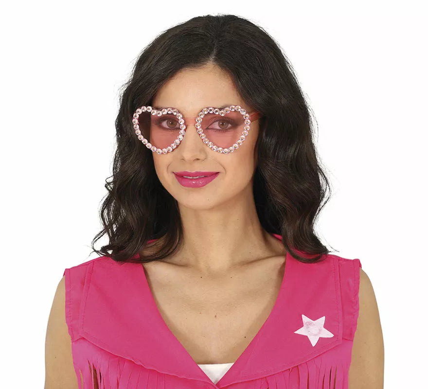 Translation missing: fr.Gafas Corazones con brillantes adulta