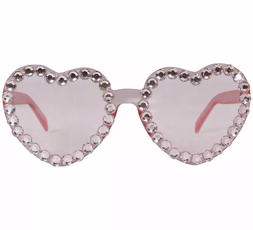 Translation missing: fr.Gafas Corazones con brillantes adulta