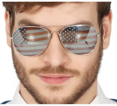 Lunettes de soleil aviateur américain