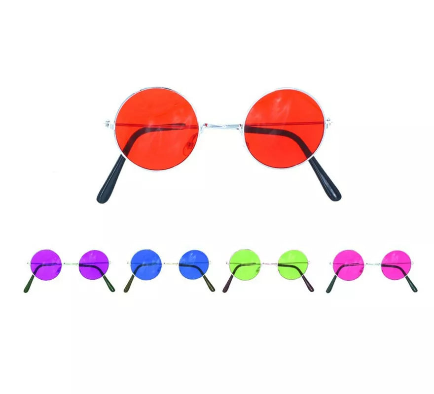 Translation missing: fr.Gafas de cantante hippie colores surtidos