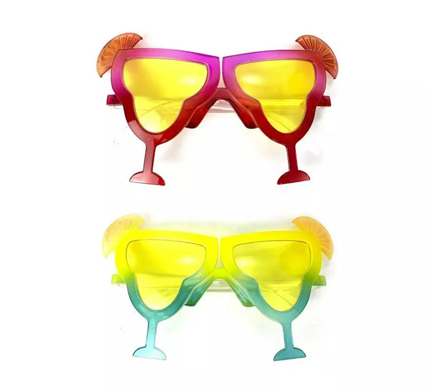 Translation missing: fr.Gafas de Coctel en copas colores surtidos