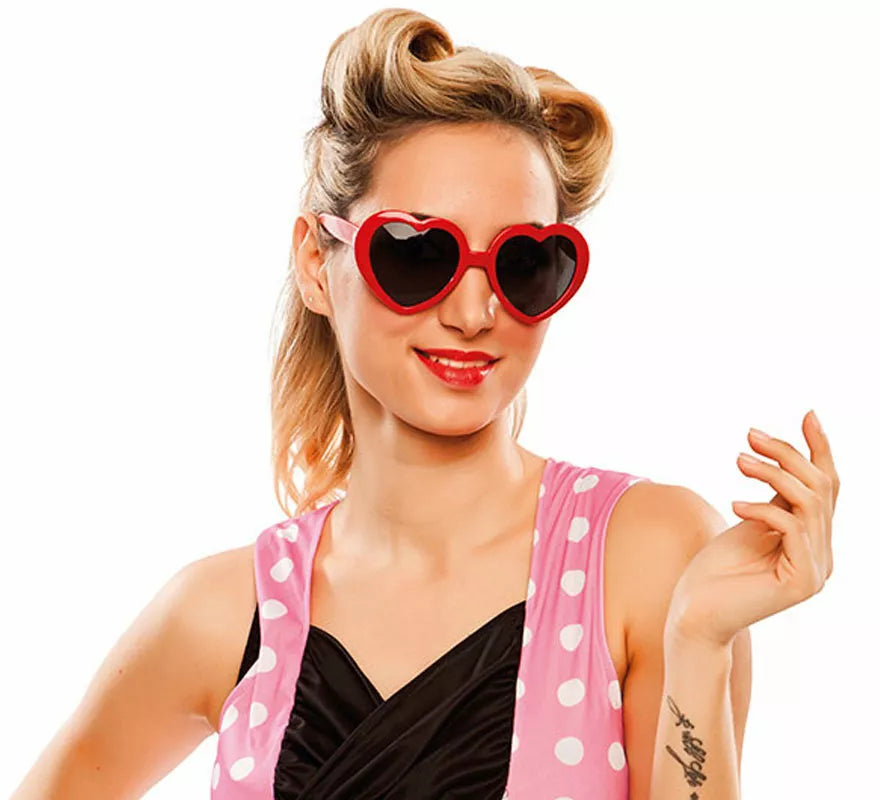 Translation missing: fr.Gafas de Corazones Rojas
