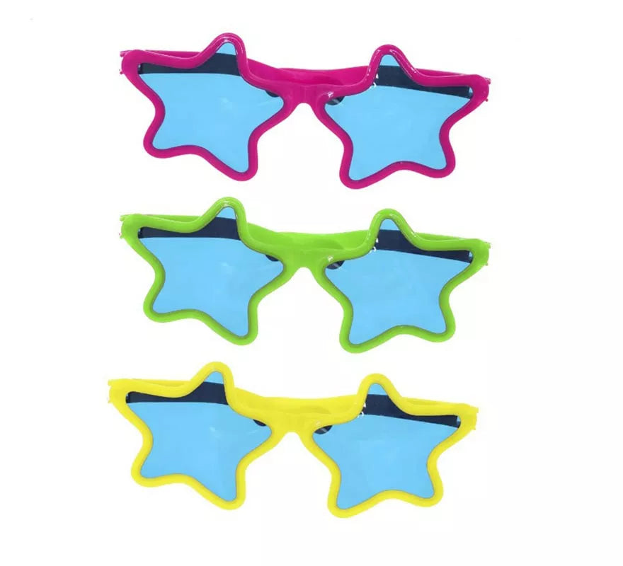 Translation missing: fr.Gafas de Estrella gigantes colores surtidos