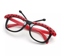 Lunettes Héroïne rouges et noires