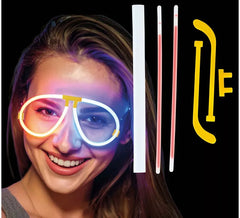 Lunettes à lumière néon