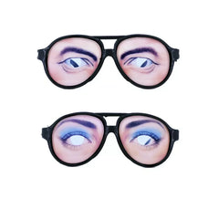 Lunettes pour blagues couleurs assorties