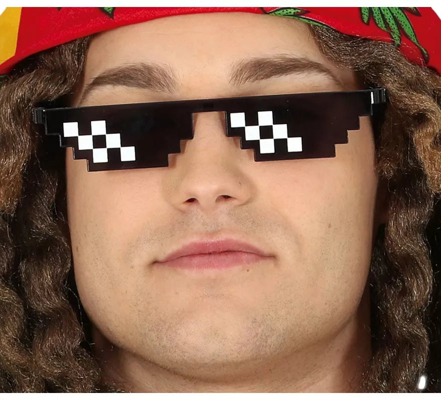 Translation missing: fr.Gafas de Pixel Negro y Blanco