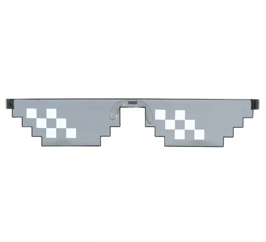 Translation missing: fr.Gafas de Pixel Negro y Blanco