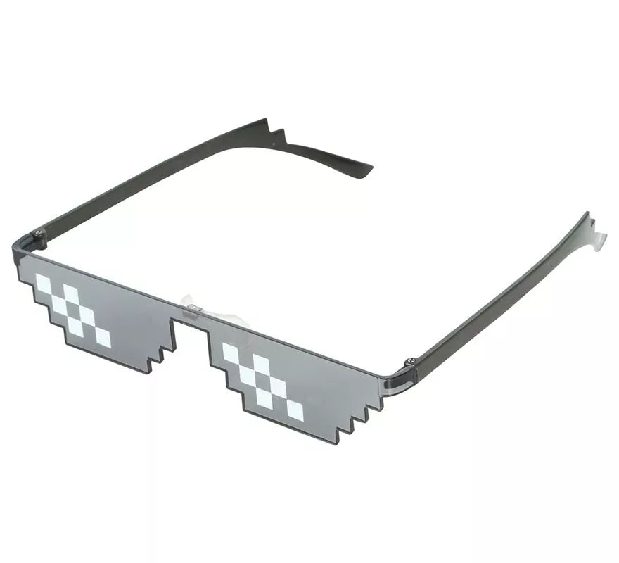 Translation missing: fr.Gafas de Pixel Negro y Blanco