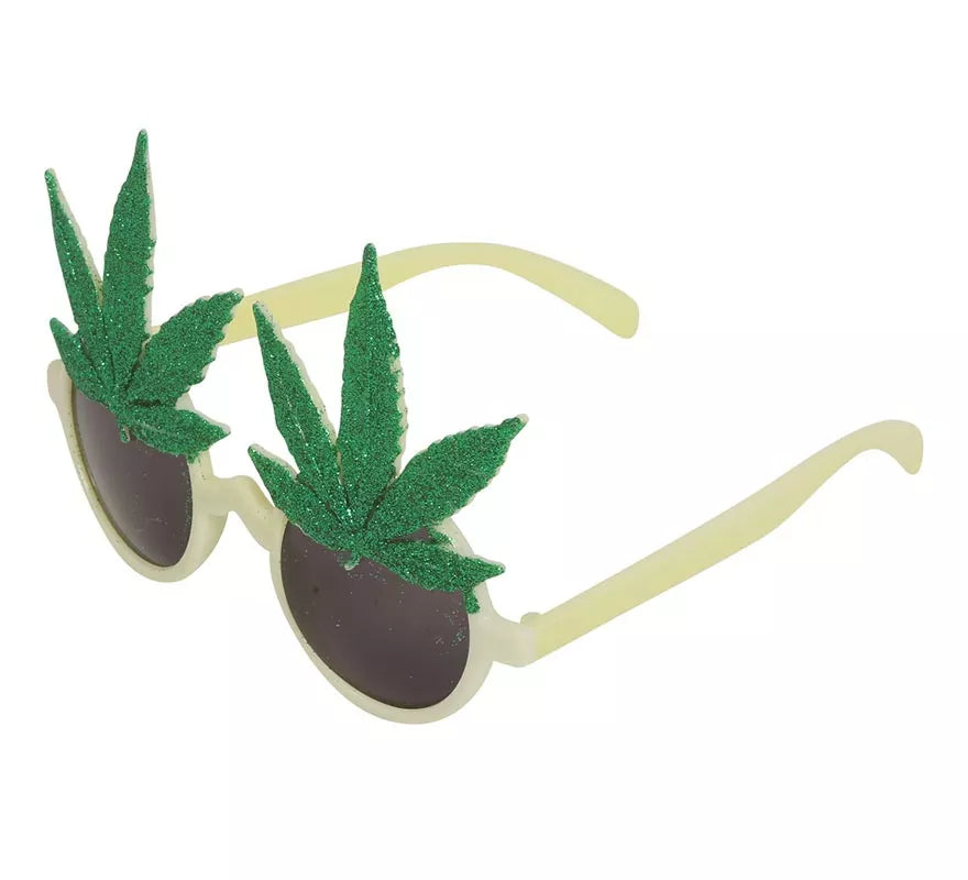 Translation missing: fr.Gafas de Rastafari con hojas de Marihuana