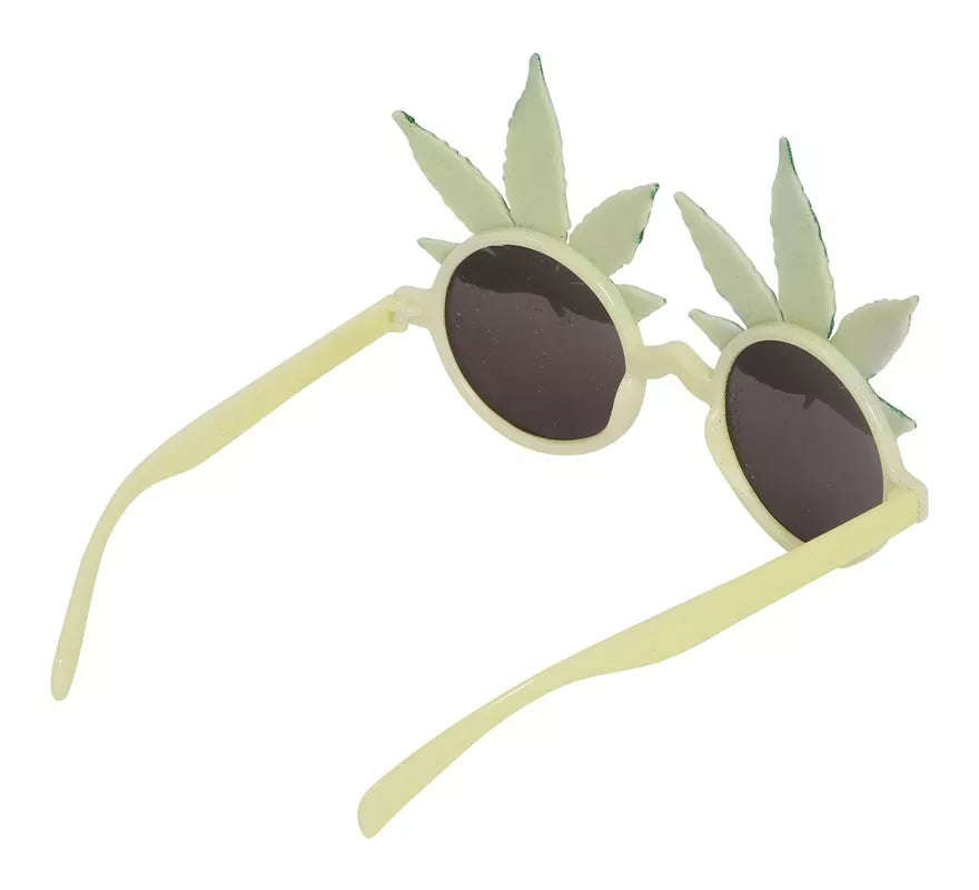 Translation missing: fr.Gafas de Rastafari con hojas de Marihuana
