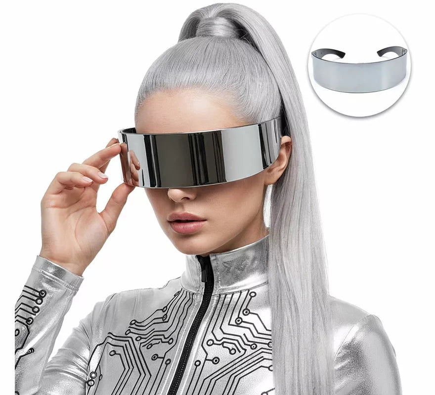 Translation missing: fr.Gafas de Robot Futuristas plateadas