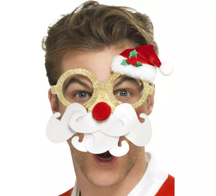 Translation missing: fr.Gafas de Santa Claus para Navidad