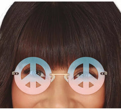 Lunettes pour adultes symbole de paix