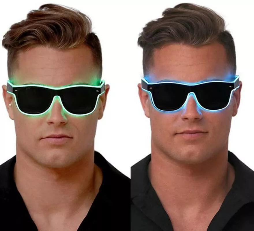 Gafas de Sol con Luz en 2 colores