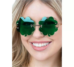 Lunettes adultes trèfle à quatre feuilles