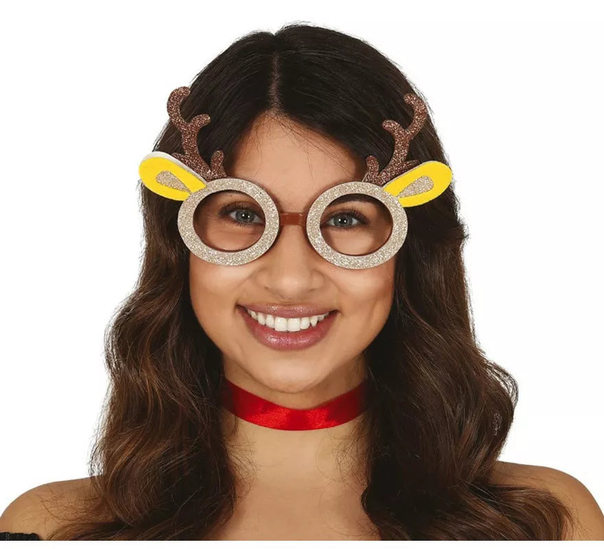 Translation missing: fr.Gafas Divertidas de Reno de Navidad