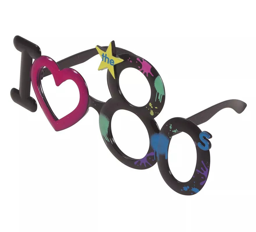 Translation missing: fr.Gafas Divertidas I Love 80
