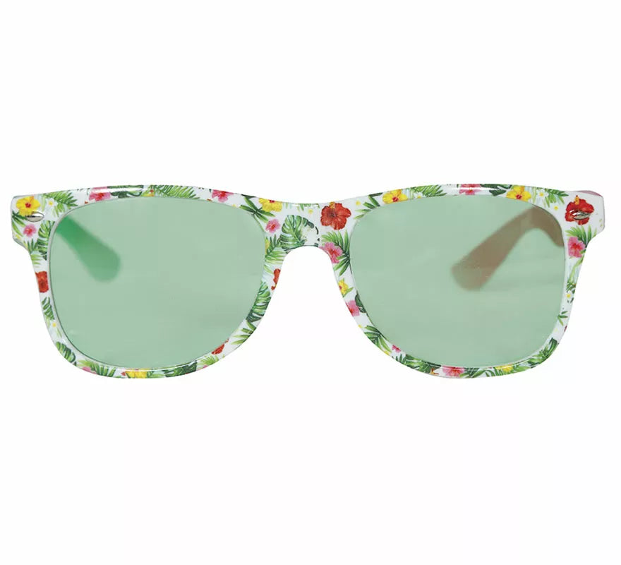 Translation missing: fr.Gafas Exóticas Tropicales naranja adulto