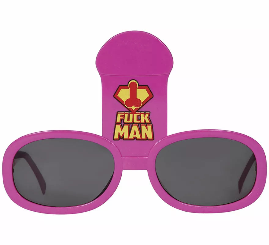 Translation missing: fr.Gafas Fuckman rosa adulto
