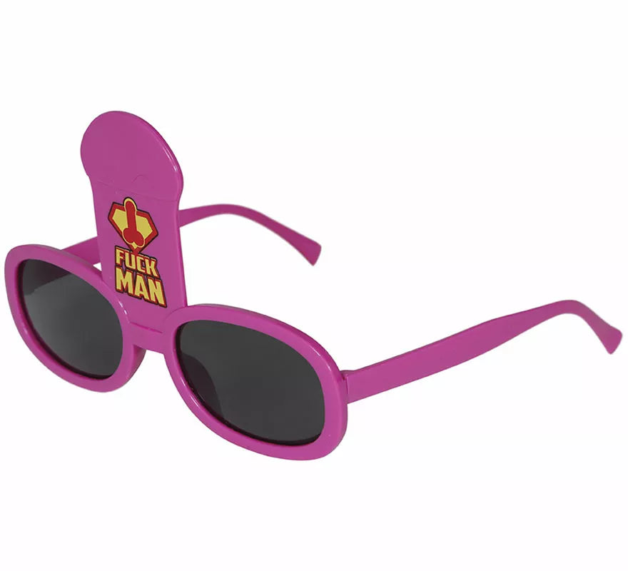 Translation missing: fr.Gafas Fuckman rosa adulto