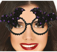 Lunettes Chapeaux Chauves-Souris avec Strass