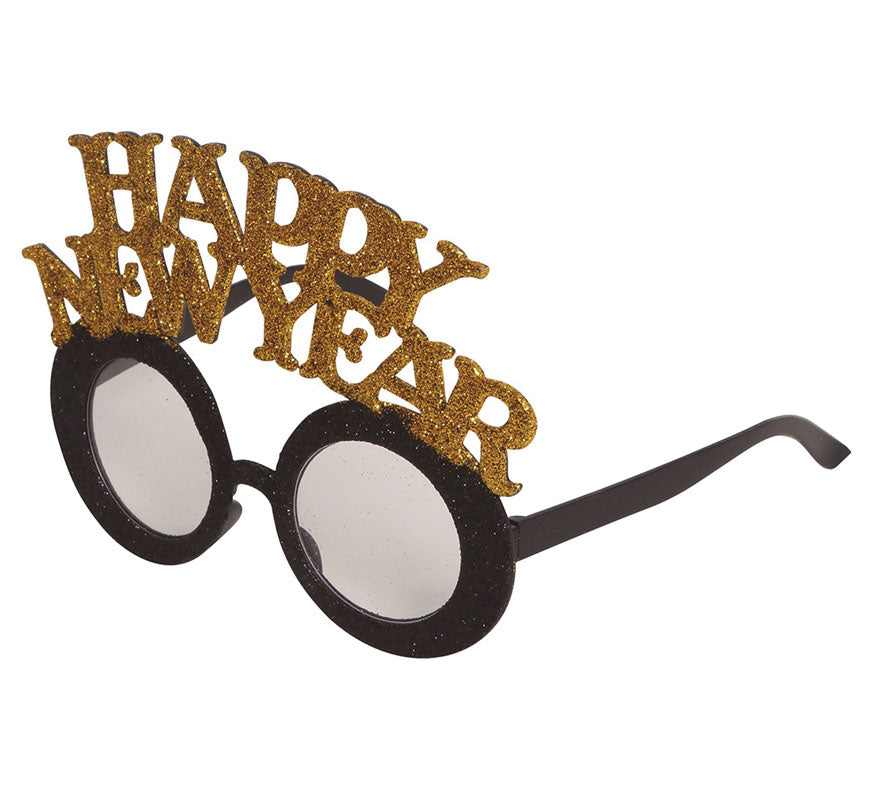 Translation missing: fr.Gafas 'Happy New Year' Plata y Oro Surtido
