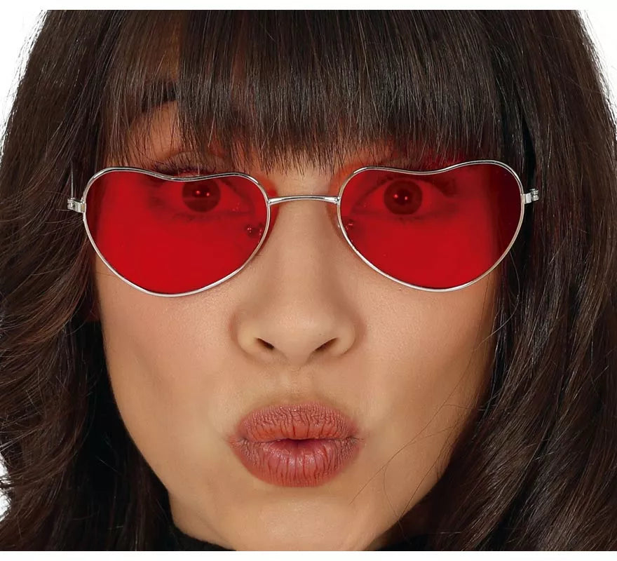 Translation missing: fr.Gafas Hippie de Corazones Rojos
