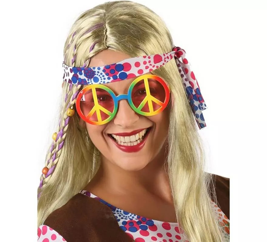 Translation missing: fr.Gafas Hippie de la Paz Multicolor